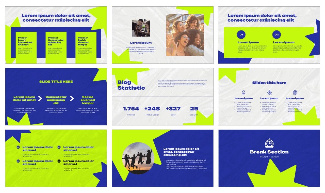 Key Roles Free Google Slides Theme and PowerPoint Template