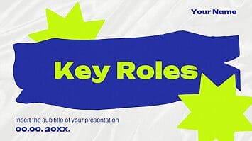Key Roles Free Presentation Templates-Google Slides PowerPoint