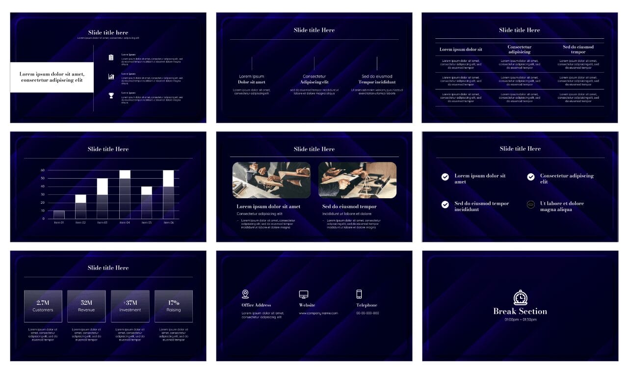 Right-to-Work Laws Free Google Slides Theme PowerPoint Template