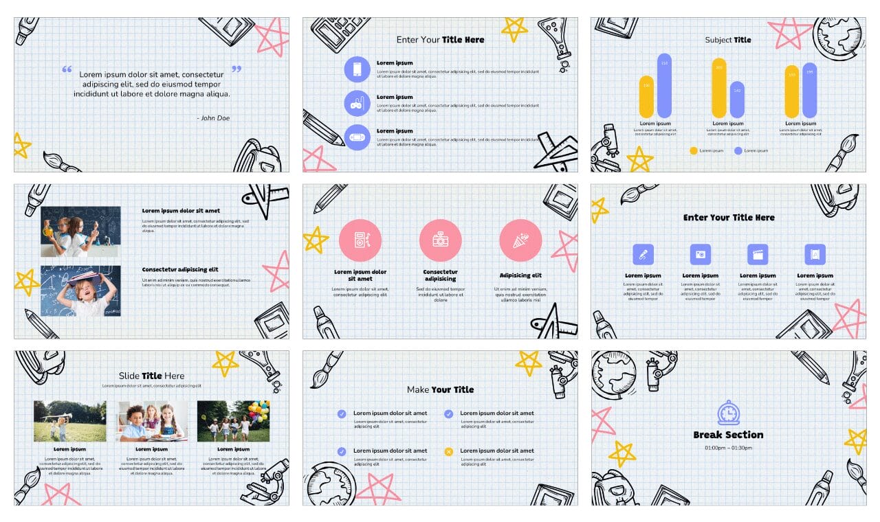 Welcome to School Free Google Slides Themes PowerPoint Templates
