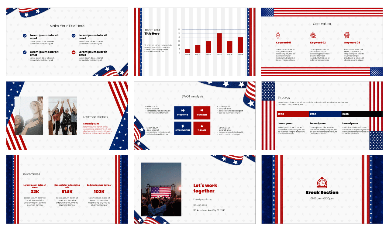 Your Voice Your Vote Google Slides Theme PowerPoint Template