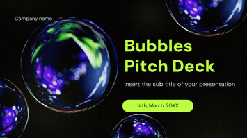 Bubbles Pitch Deck Google Slides Themes PowerPoint Templates