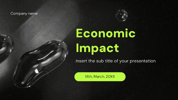 Economic Impact Presentation Templates - Google Slides & PPT