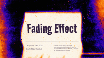 Fading Effect Presentation Templates - Google Slides PowerPoint