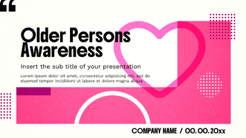 Older Persons Awareness Google Slides PowerPoint Templates