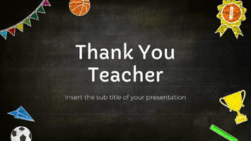 Thank You Teacher Google Slides Themes PowerPoint Templates