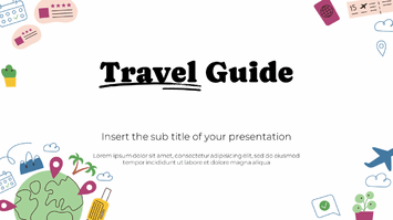 Travel Guide Presentation Template - Google Slides PowerPoint