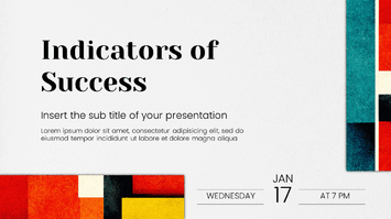 Indicators of Success Google Slides Theme PowerPoint Template