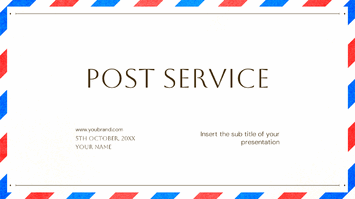 Post Service Free Google Slide Themes and PowerPoint Templates