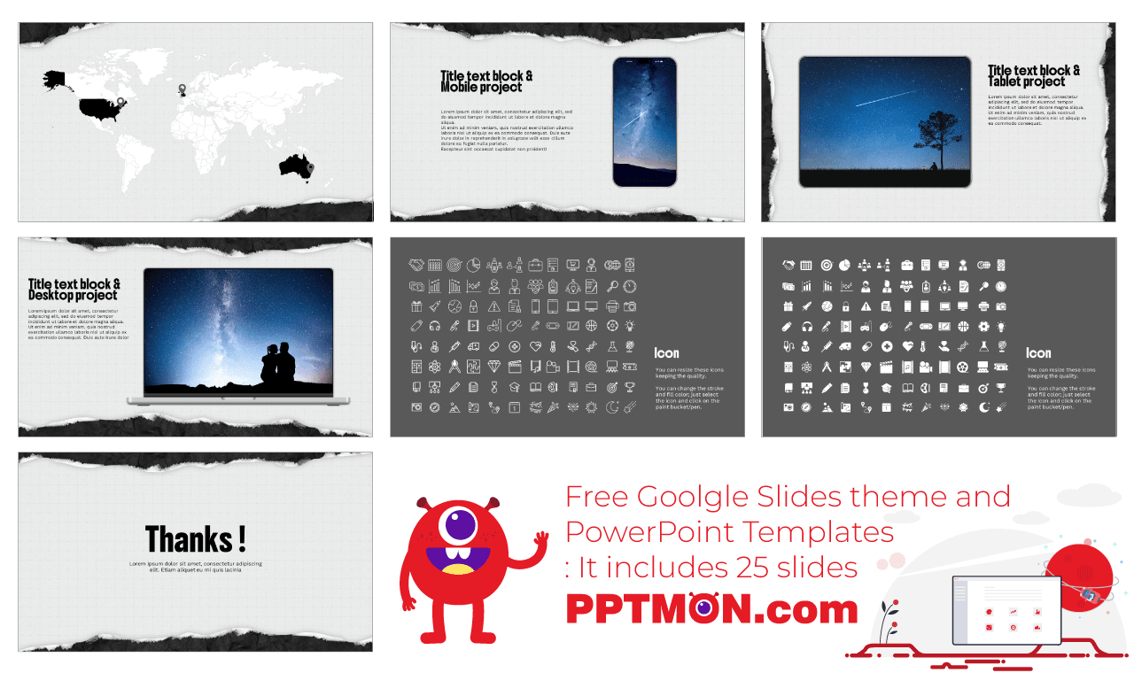 Resume for Employment Google Slides PowerPoint Templates